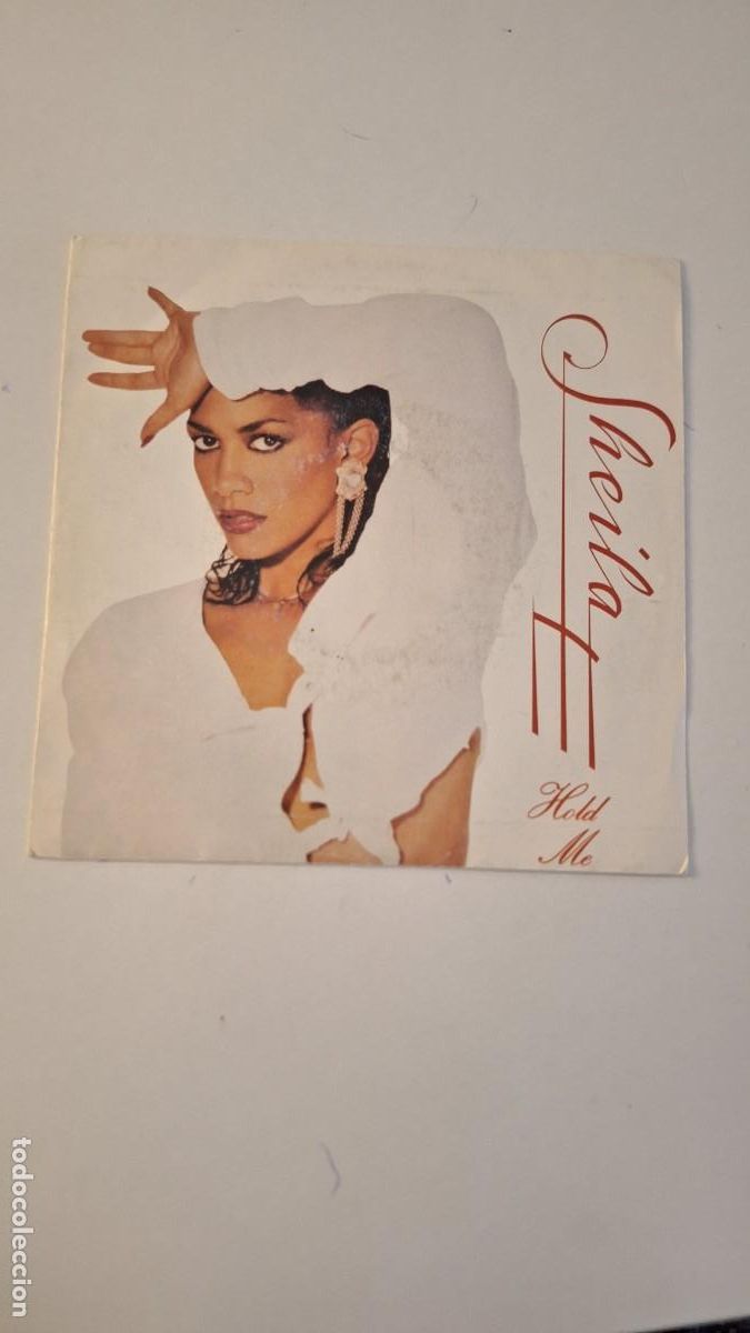 Discos de vinilo: Sheila E &lrm;&ndash; Hold Me single spain - Foto 1