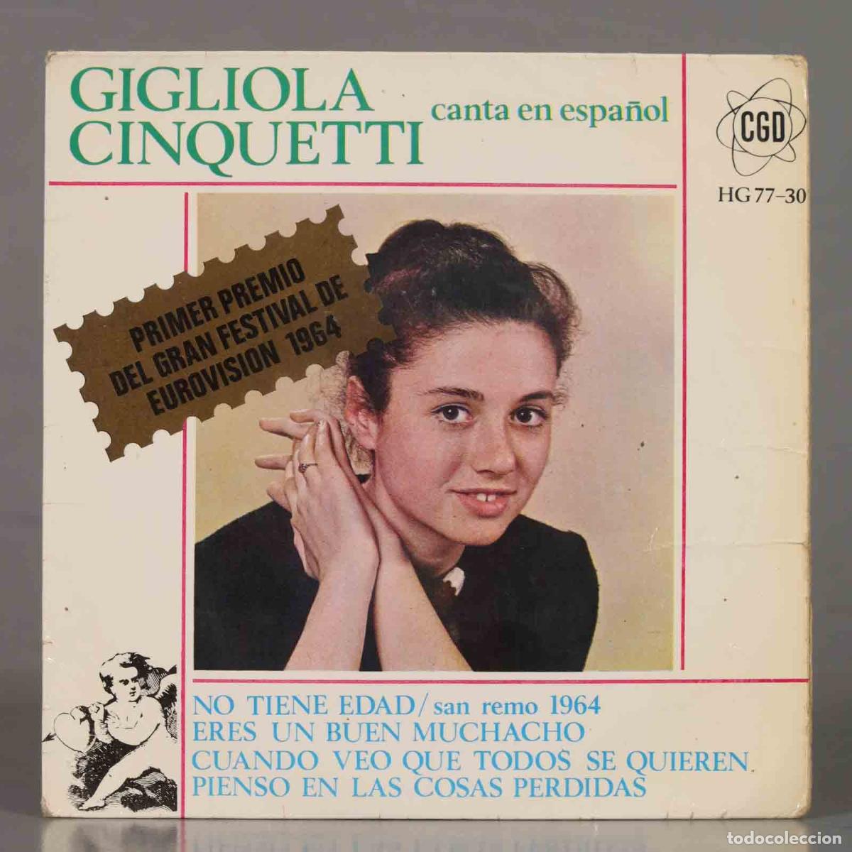 Discos de vinilo: EP. Gigliola Cinquetti &ndash; Canta En Espa&ntilde;ol - Foto 1