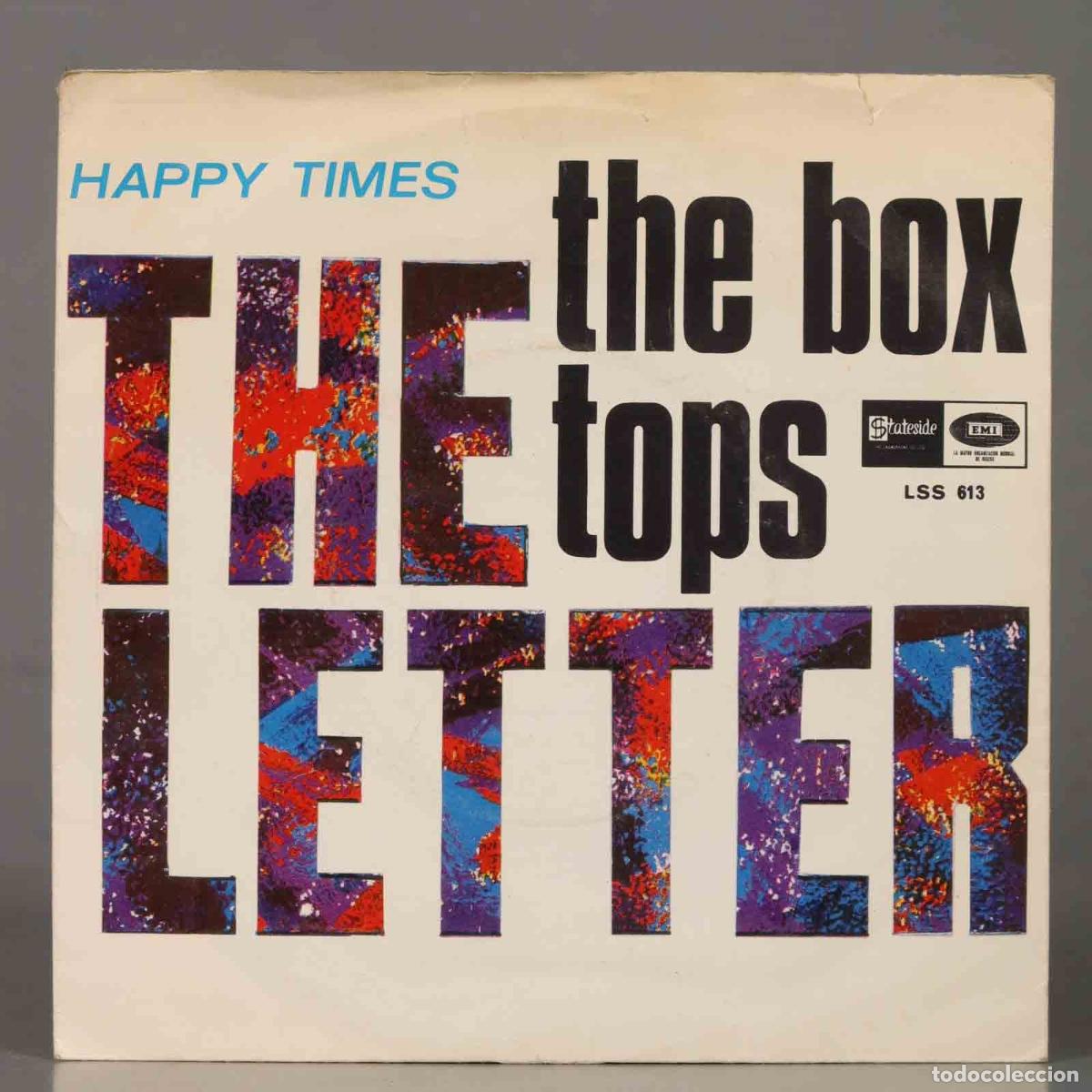 Discos de vinilo: SINGLE. The Box Tops &ndash; The Letter - Foto 1