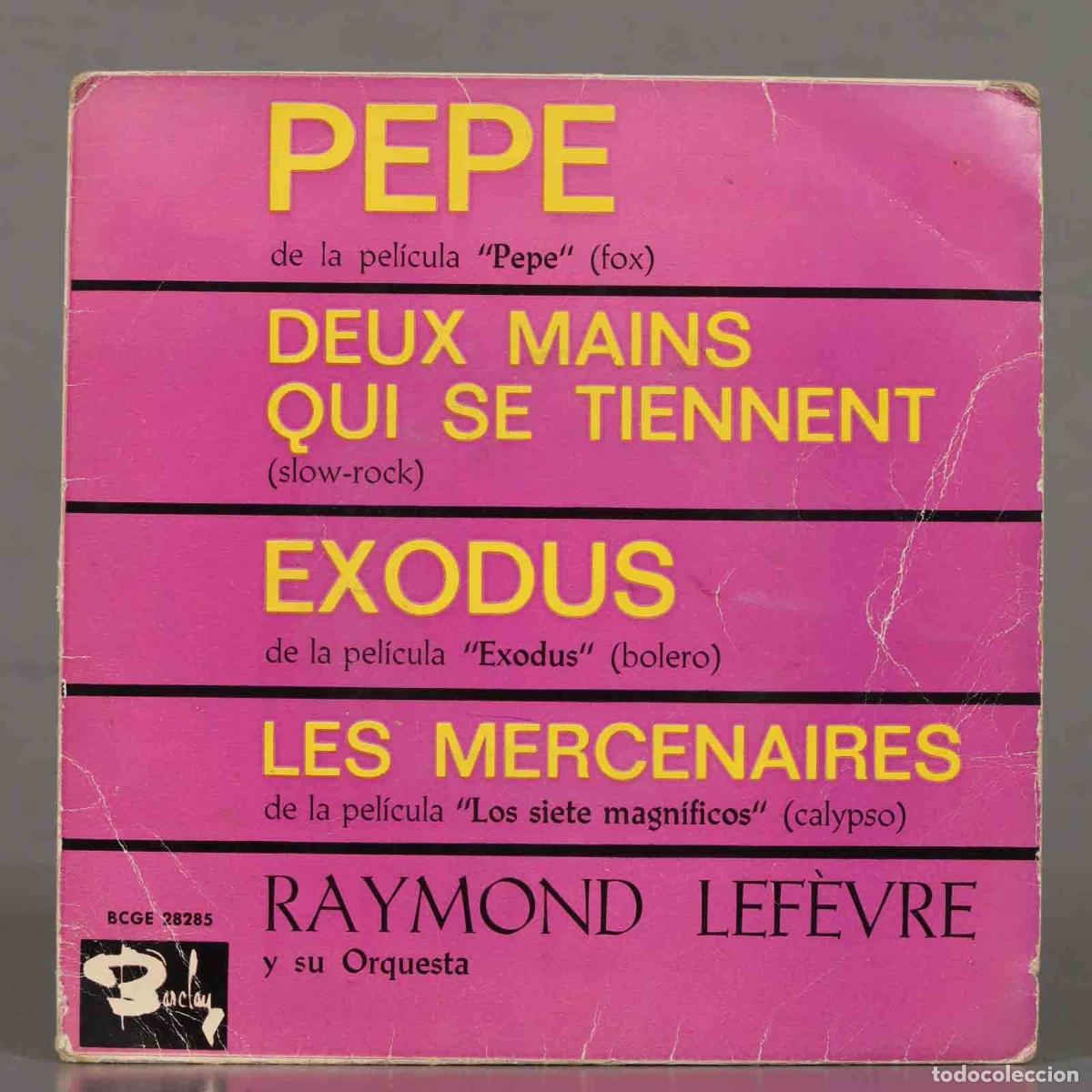 Discos de vinilo: EP. Raymond Lef&egrave;vre Y Su Orquesta &ndash; Pepe - Foto 1