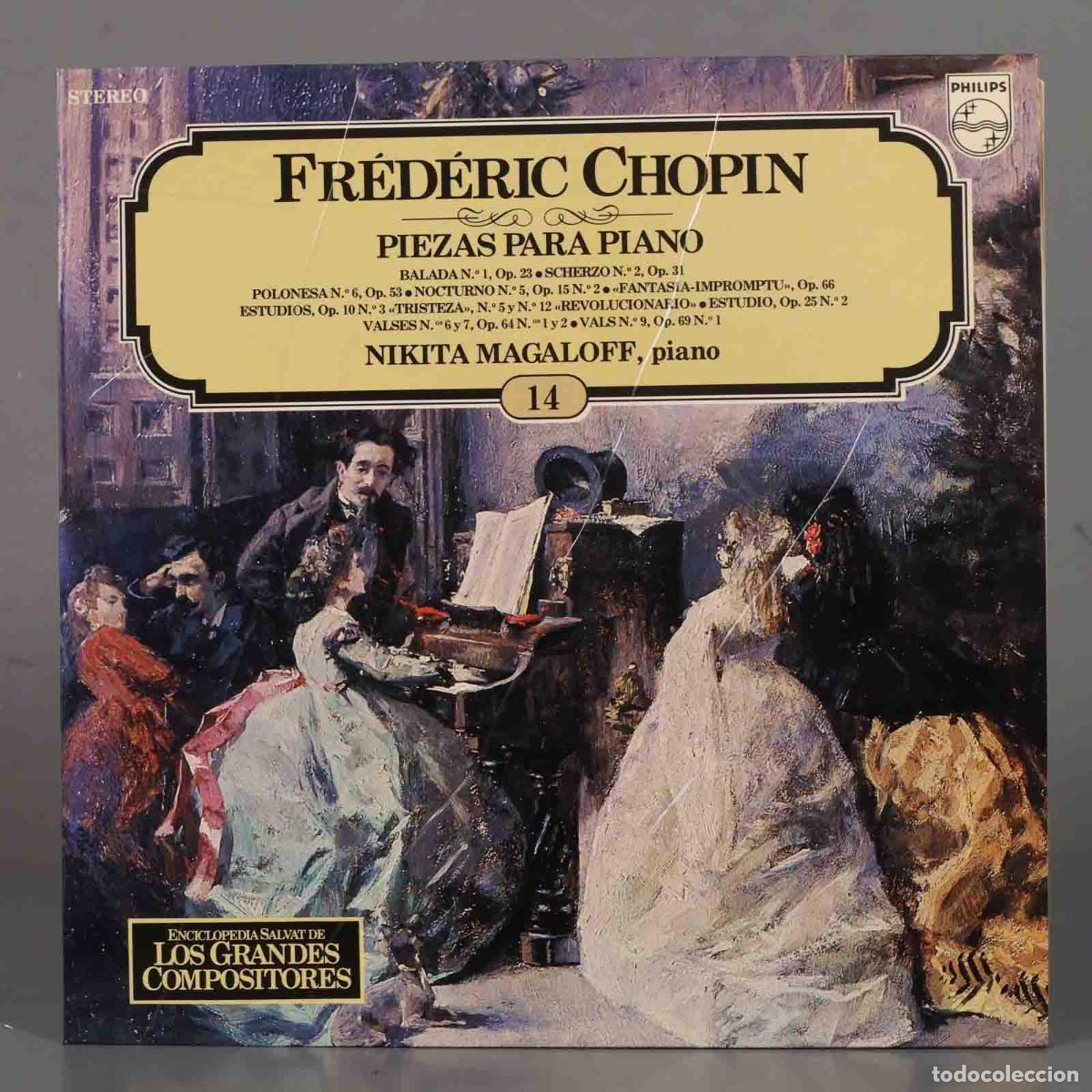 Discos de vinilo: LP. FR&Eacute;D&Eacute;RIC CHOPIN PIEZAS PARA PIANO - Foto 1