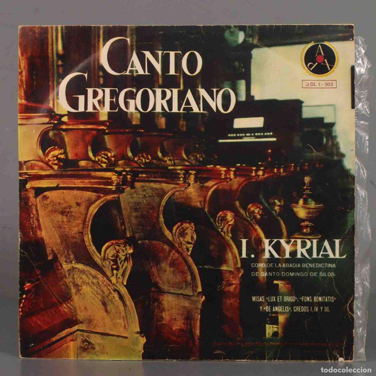 Dischi in vinile: LP. Coro De Monjes Del Monasterio De Santo Domingo De Silos &ndash; Canto Gregoriano I. Kyrial