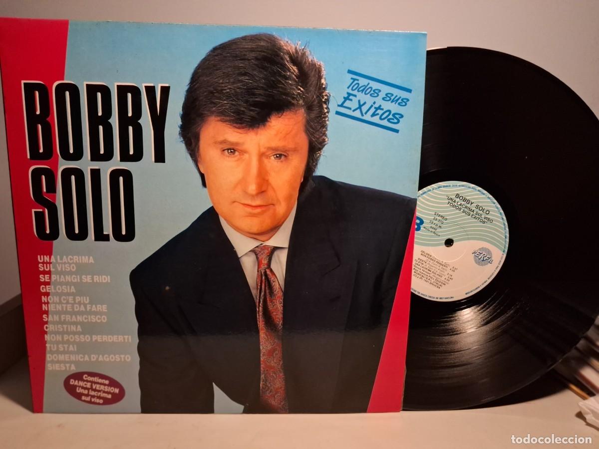Discos de vinilo: LP BOBBY SOLO : TODOS SUS EXITOS - Foto 1