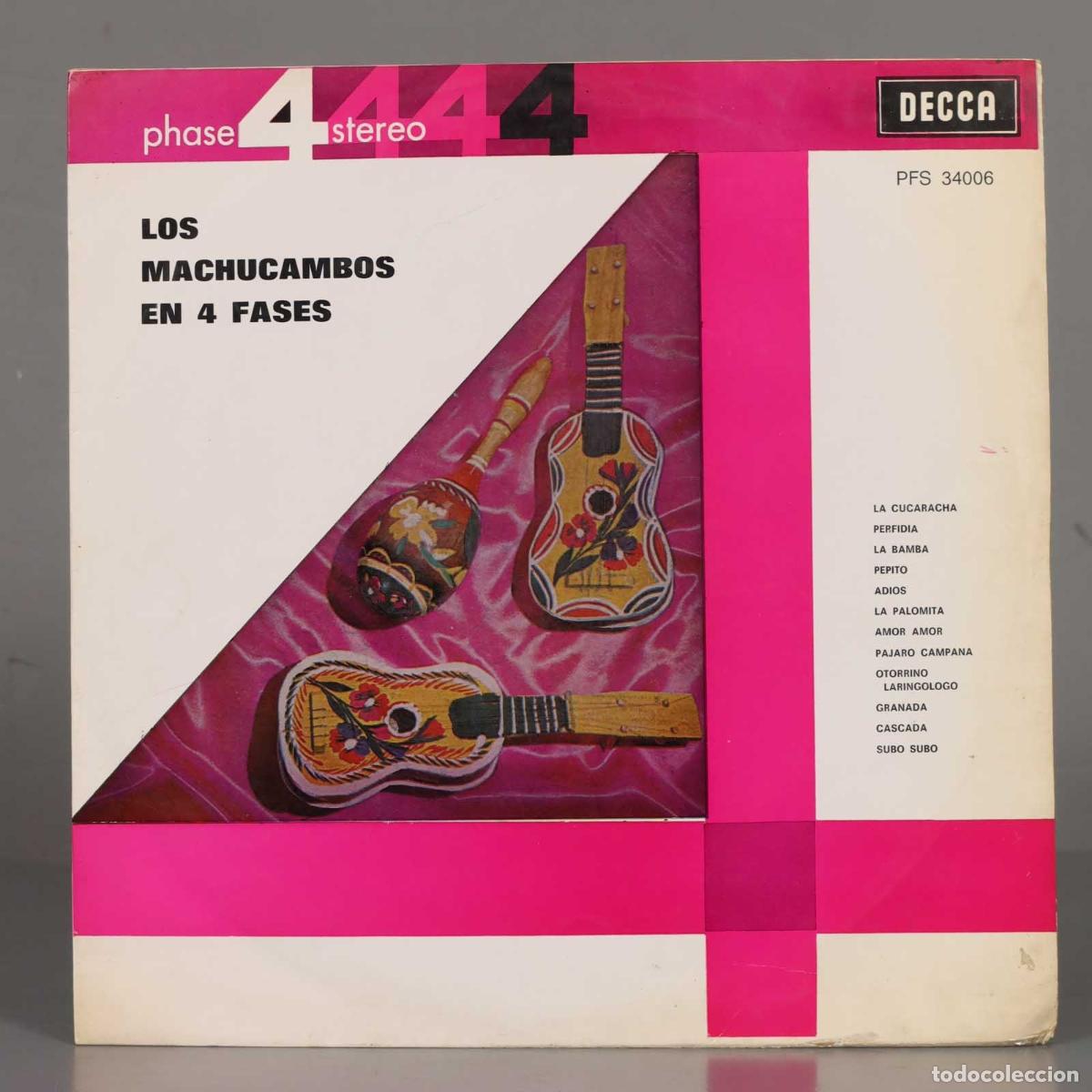 Disques de vinyle: LP. LOS MACHUCAMBOS EN 4 FASES