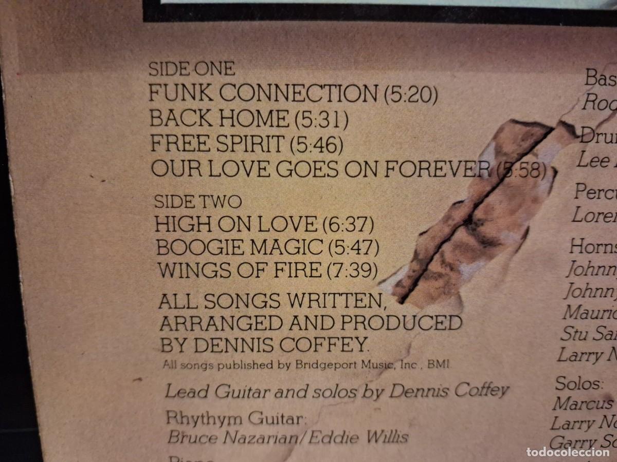Discos de vinilo: LP DENNIS COFFEY : BACK HOME ( DISCO FUNK ) - Foto 3