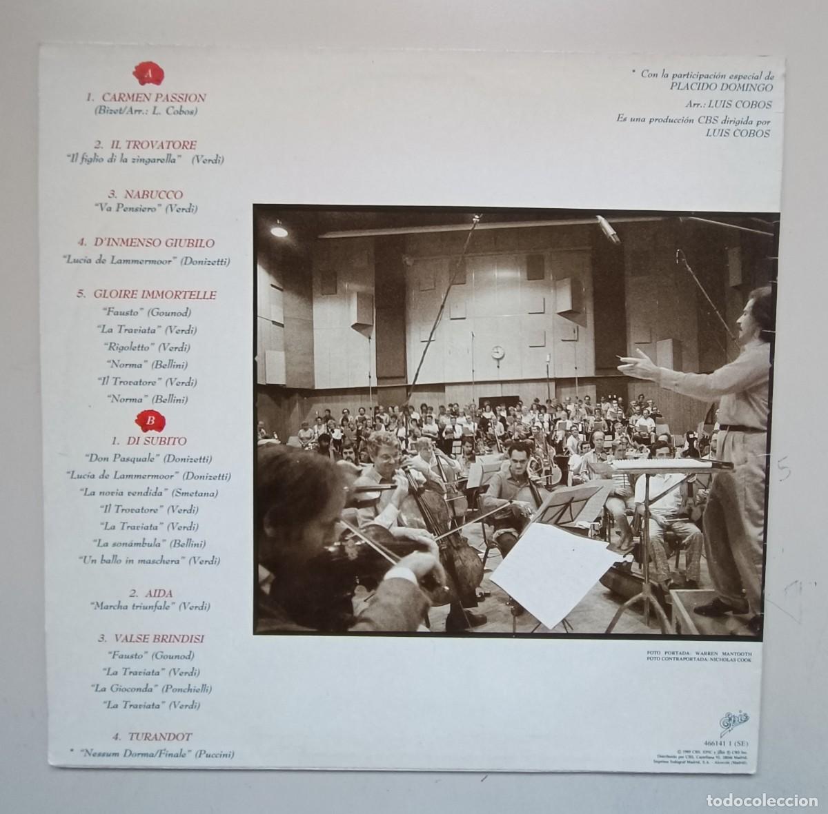 Discos de vinilo: Luis Cobos. Opera Magna - Foto 2