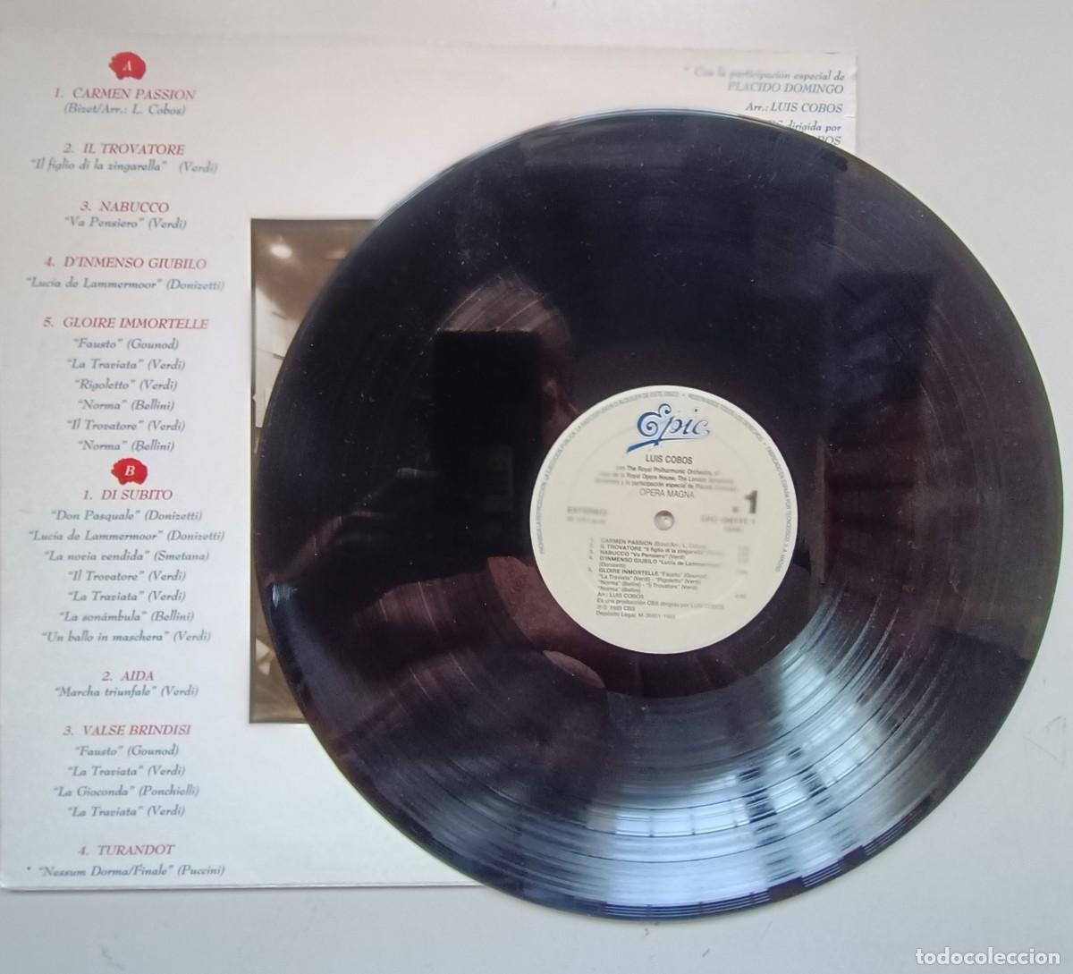 Discos de vinilo: Luis Cobos. Opera Magna - Foto 7