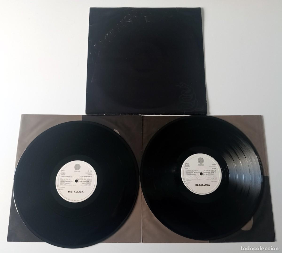 Discos de vinilo: LP METALLICA - METALLICA - Foto 3