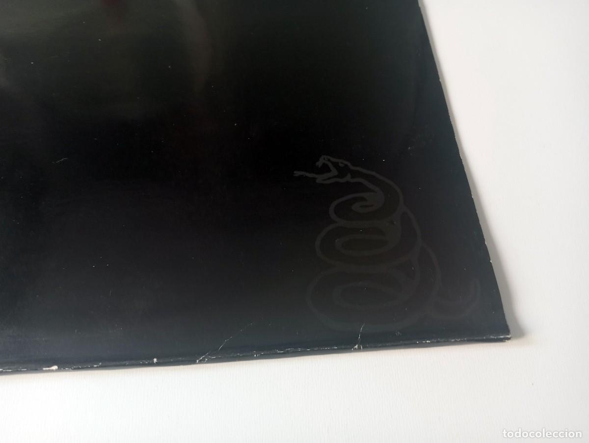 Discos de vinilo: LP METALLICA - METALLICA - Foto 5