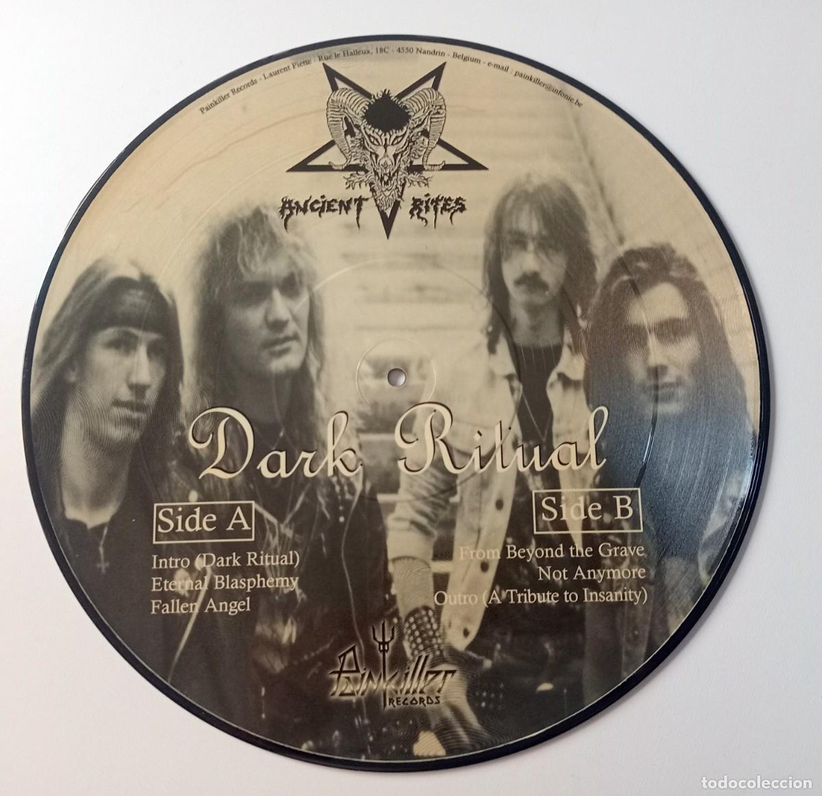 Discos de vinilo: PD ANCIENT RITES - DARK RITUAL - Foto 3