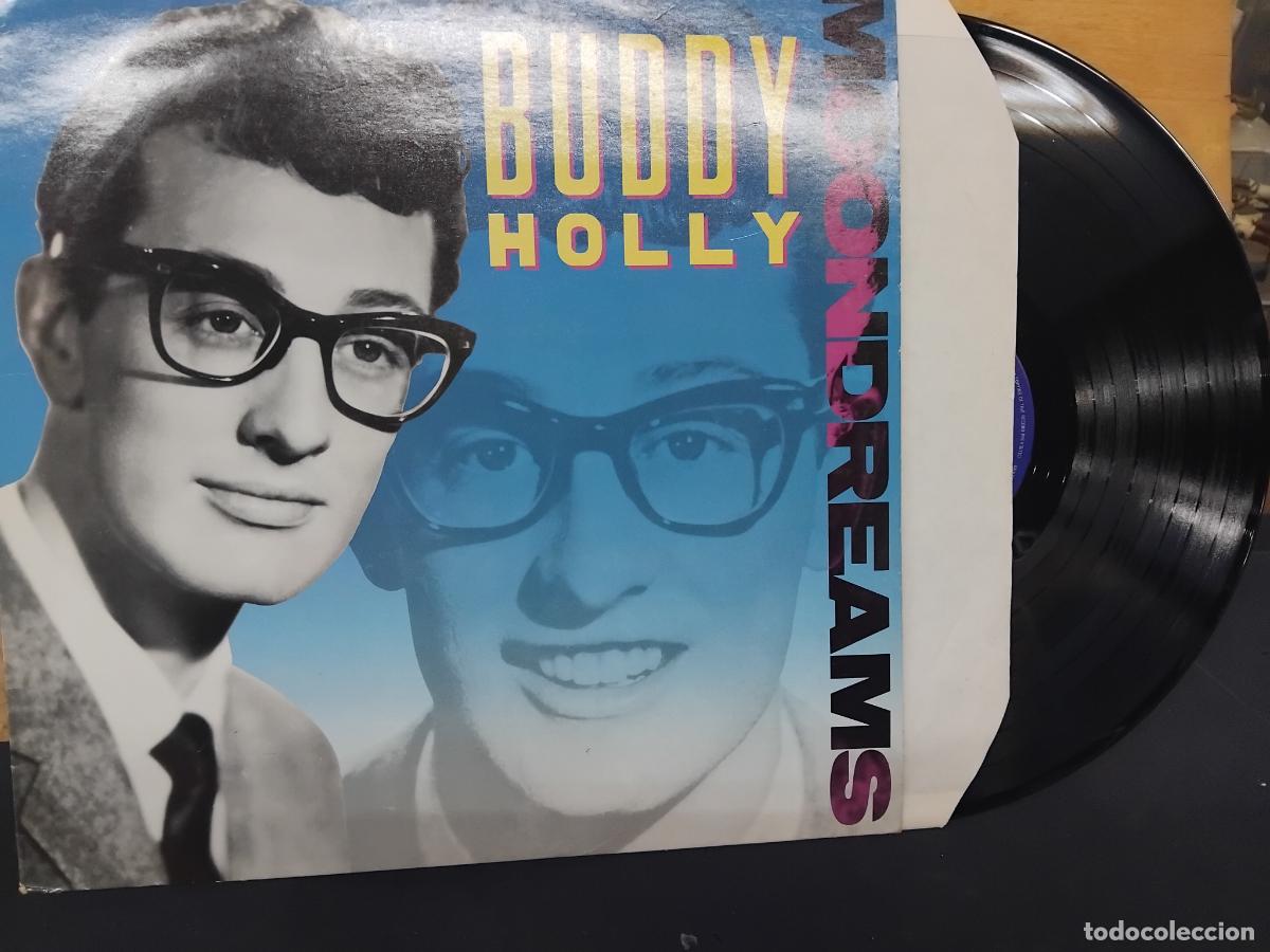 Discos de vinilo: BUDDY HOLLY - MOONDREAMS - LP MCA RECORDS 1989. - Foto 1
