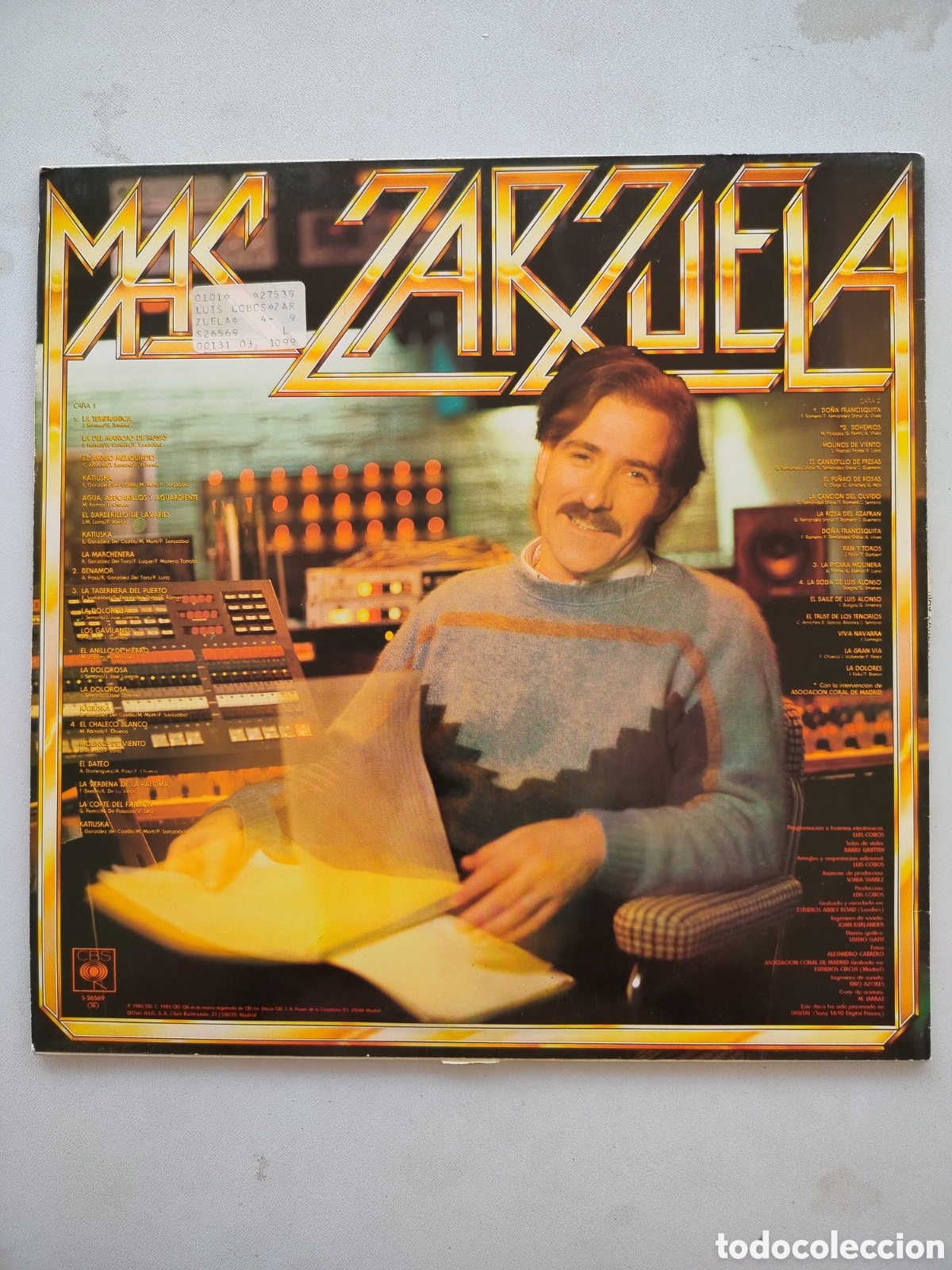 Discos de vinilo: Luis Cobos M&aacute;s Zarzuela - Foto 2