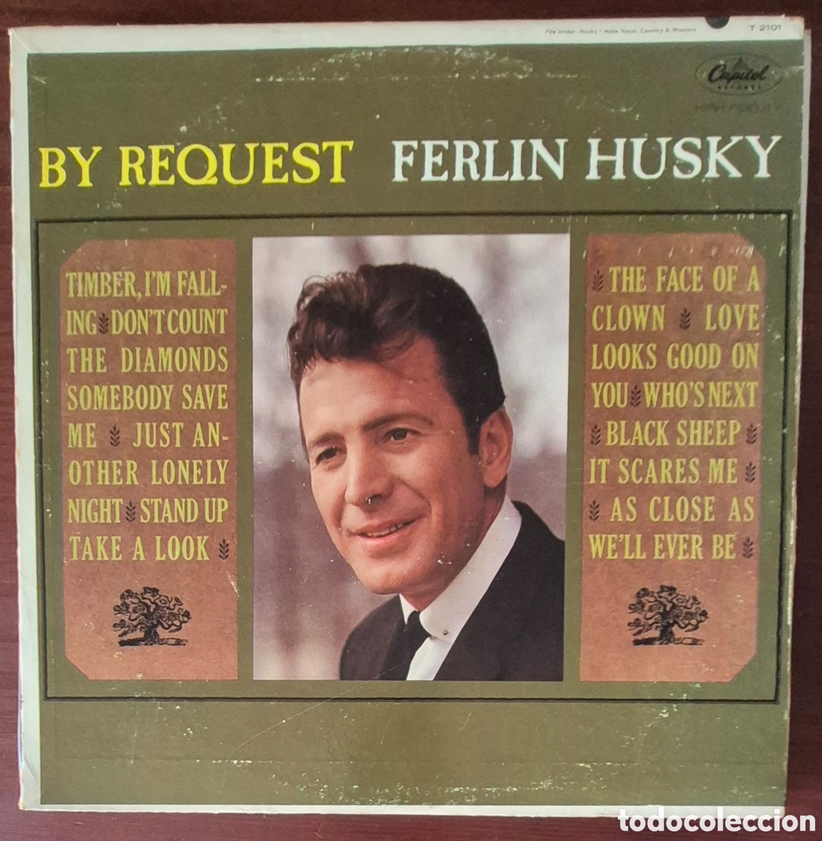Discos de vinilo: LP - FERLIN HUSKY - BY REQUEST - 1964 - Foto 1