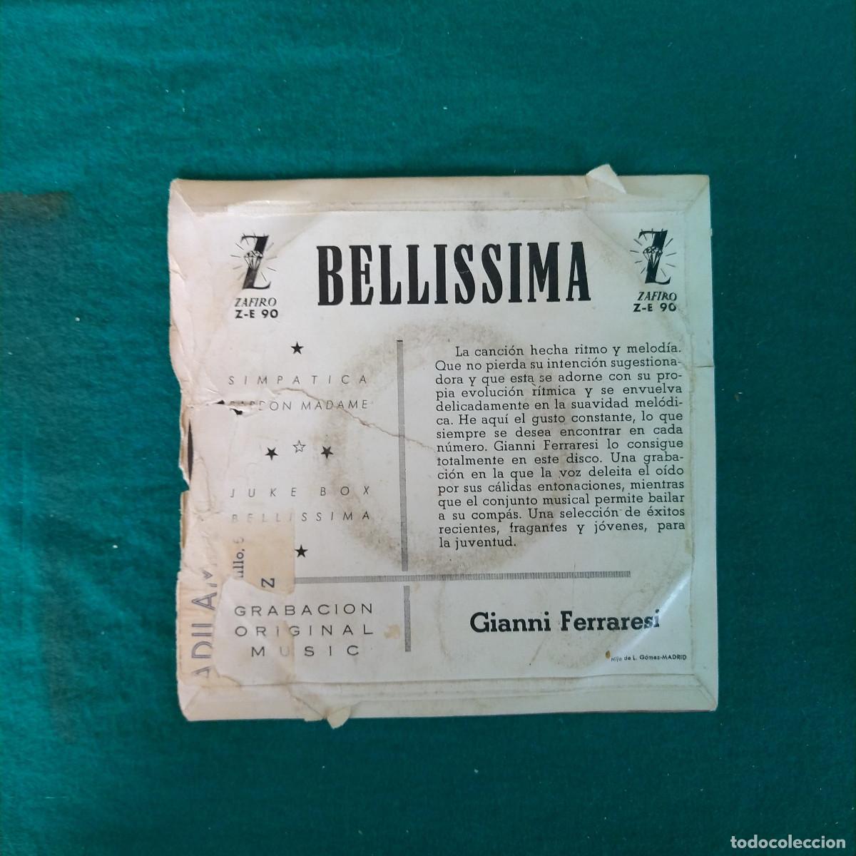Discos de vinilo: Gianni Ferraresi &ndash; Bellissima - Foto 2