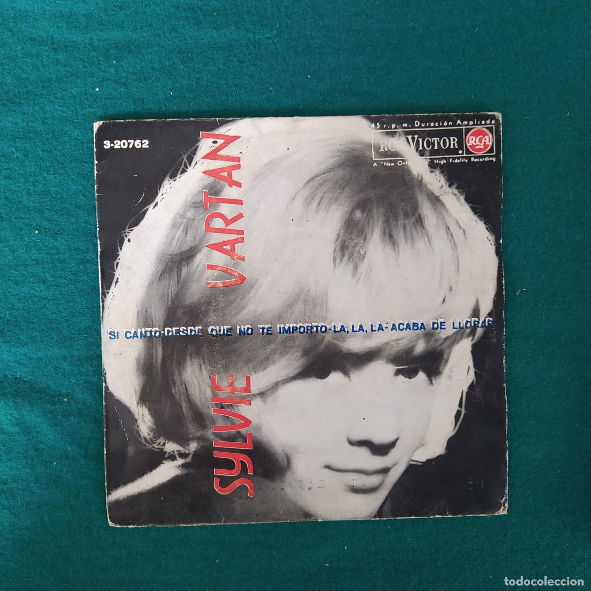 Discos de vinilo: Sylvie Vartan &ndash; Si Canto - Foto 1