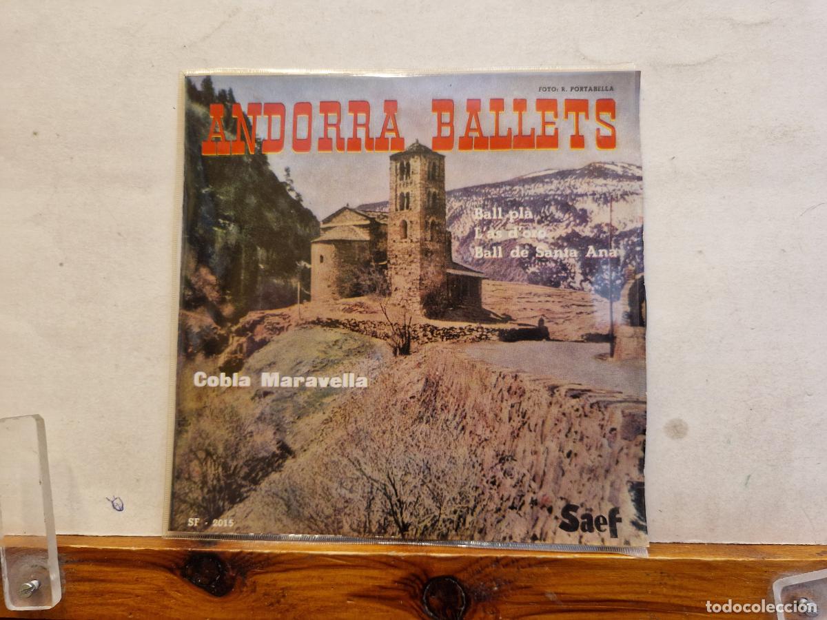 Discos de vinilo: SINGLE. ANDORRA BALLETS. COBA MARAVELLA. - Foto 1