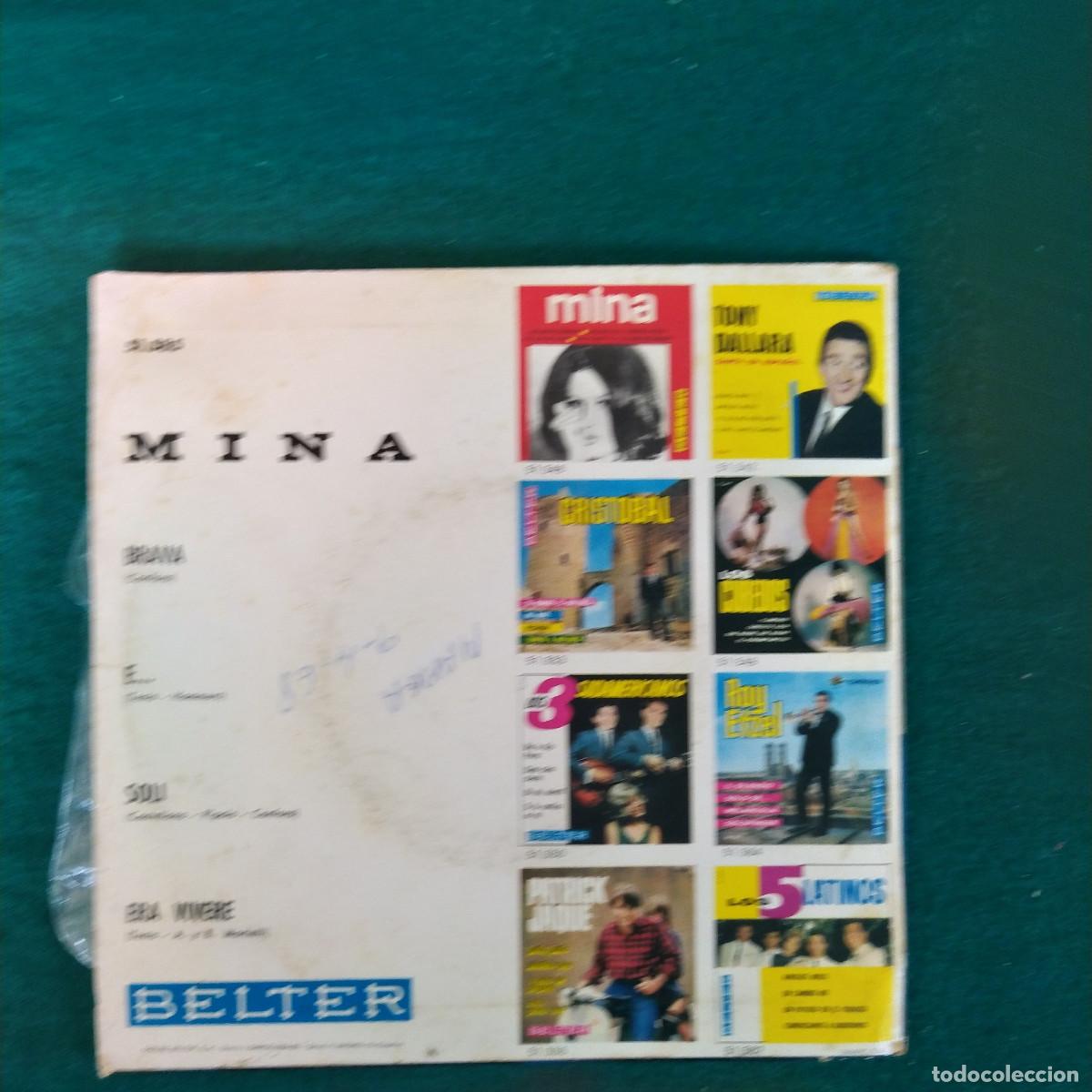 Discos de vinilo: Mina &ndash; Brava 1965 ... - Foto 2