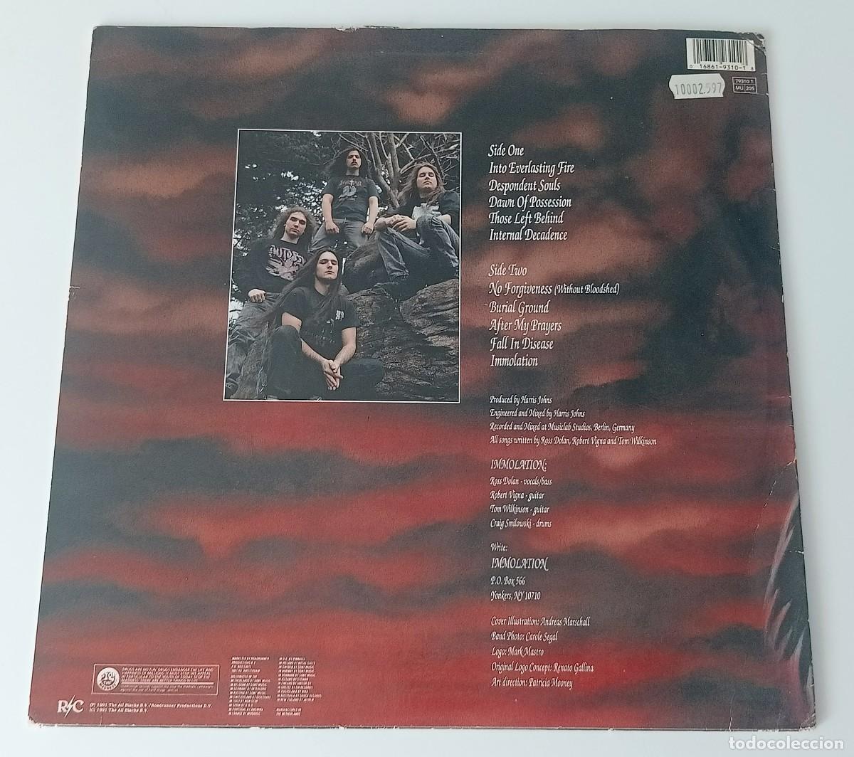 Discos de vinilo: LP IMMOLATION - DAWN OF POSSESSION - Foto 2