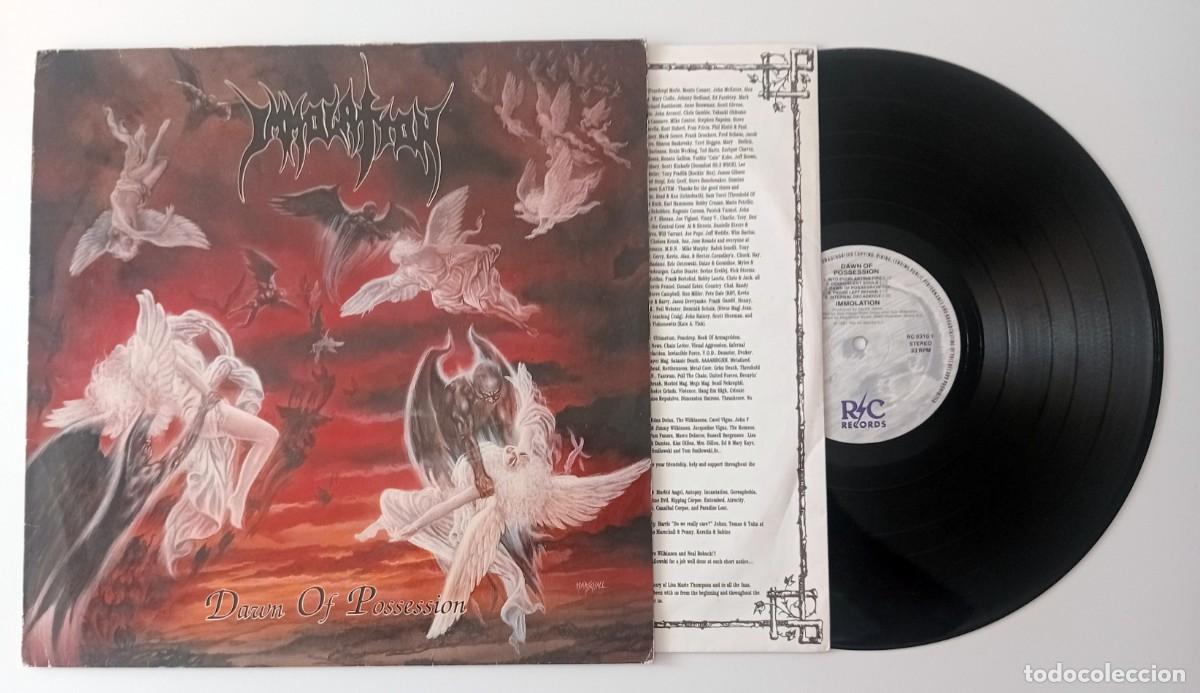 Discos de vinilo: LP IMMOLATION - DAWN OF POSSESSION - Foto 3