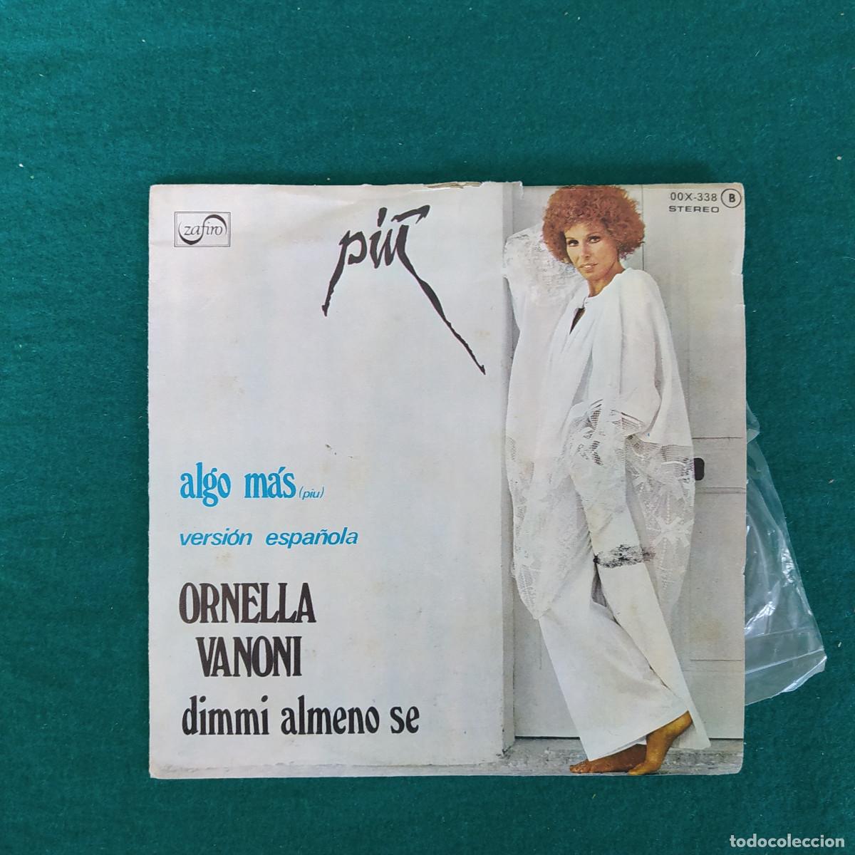 Discos de vinilo: Ornella Vanoni &ndash; Algo M&aacute;s = Pi&ugrave; - Foto 1