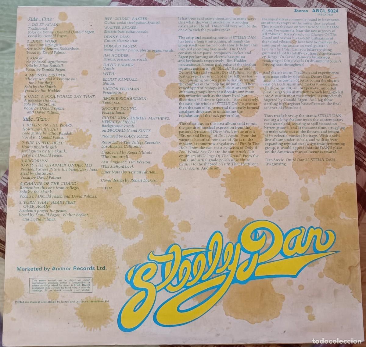 Discos de vinilo: Steely Dan - Cant buy a thrill - Foto 3