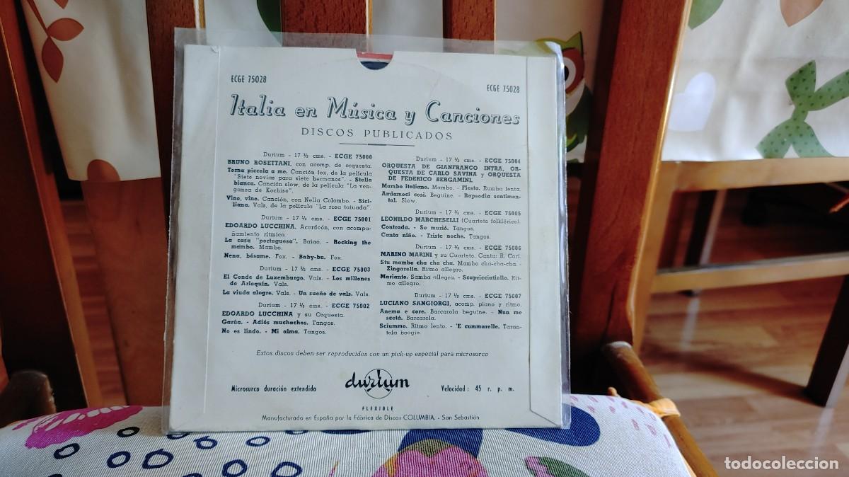 Discos de vinilo: MARINO MARINI-EP AUMMO AUMMO +3 - Foto 2