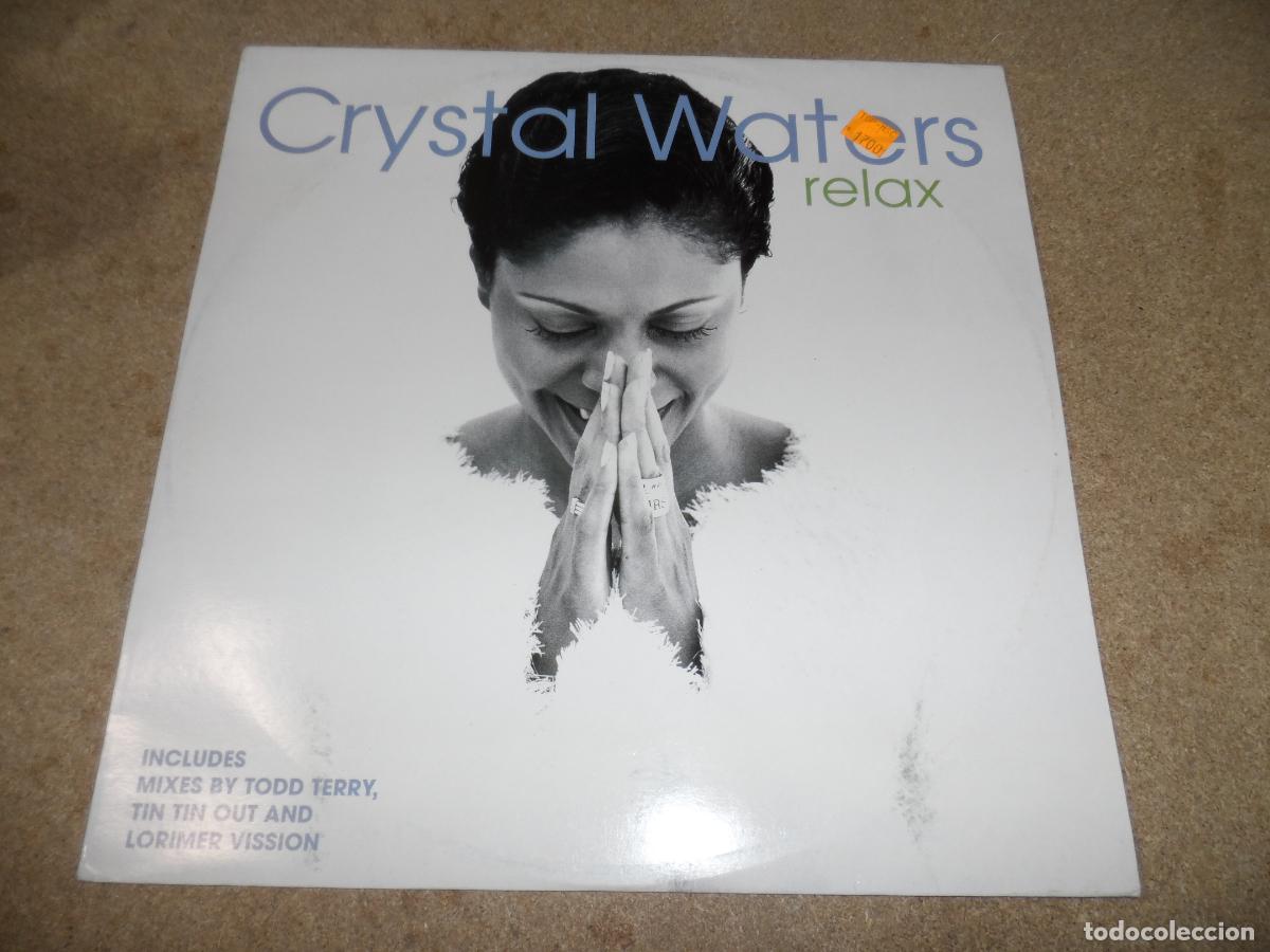 Discos de vinilo: CRYSTAL WATERS - RELAX (UK 1995) - Foto 1