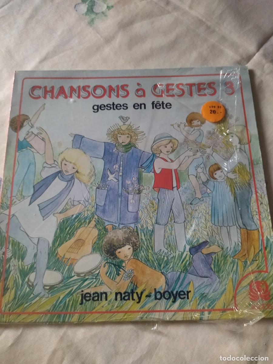 Discos de vinilo: chansons a gestes 3 . - Foto 1