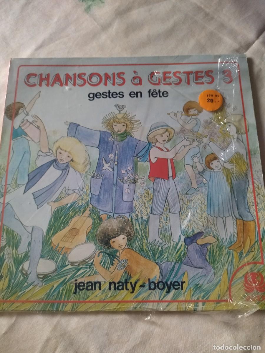 Discos de vinilo: chansons a gestes 3 . - Foto 2