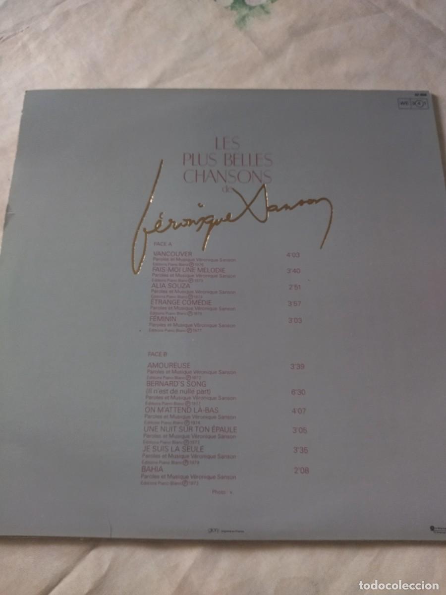 Discos de vinilo: VERONIQUE SANSON - les plus belles chansons - Foto 3
