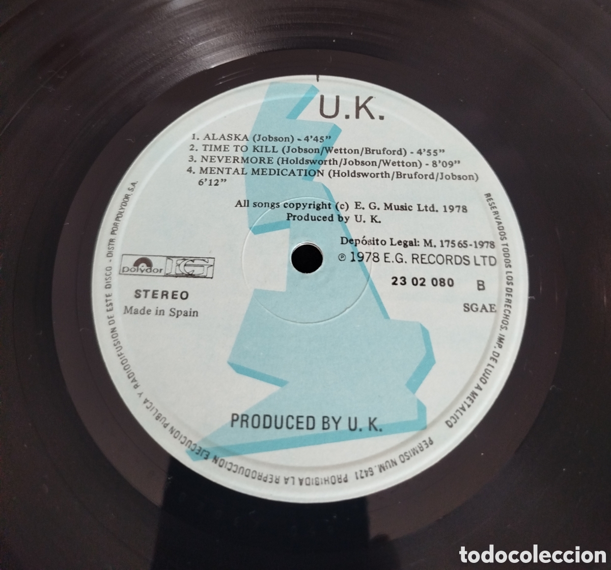 Discos de vinilo: U. K. - U. K. Rock progresivo - Foto 3