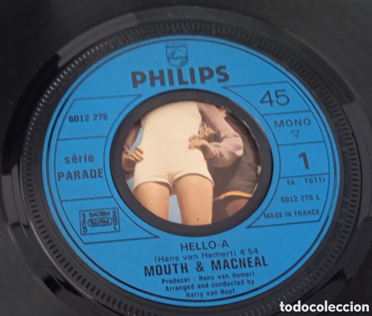 Discos de vinilo: MOUTH & MACNEAL - Hello-a (1972) single - Foto 3
