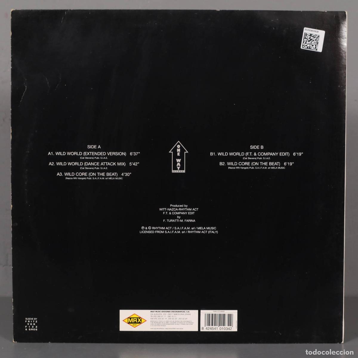 Discos de vinilo: MAXI-SINGLE. Pinko &ndash; Wild World - Foto 2