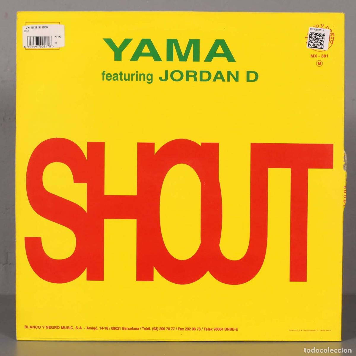 Discos de vinilo: LP. Yama Featuring Jordan D. &ndash; Shout - Foto 2