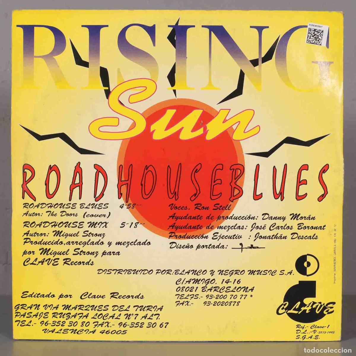 Discos de vinilo: MAXI-SINGLE. RISING SUN ROADHOUSE BLUES - Foto 2