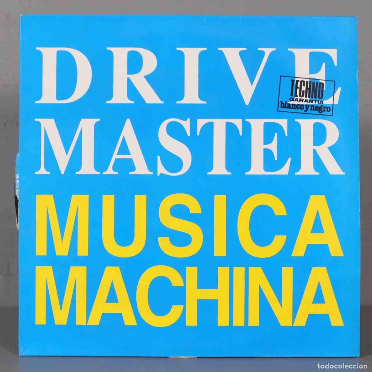 Discos de vinilo: MAXI-SINGLE. Drivemaster-musica machina - Foto 1