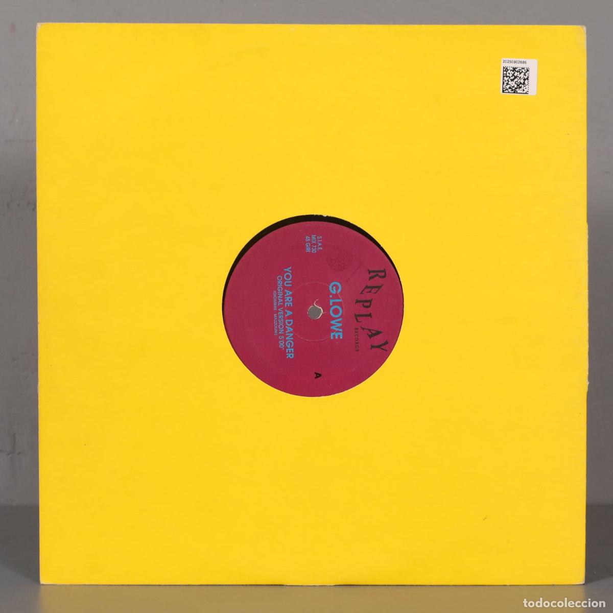 Discos de vinilo: LP. G. Lowe &ndash; You Are A Danger - Foto 2