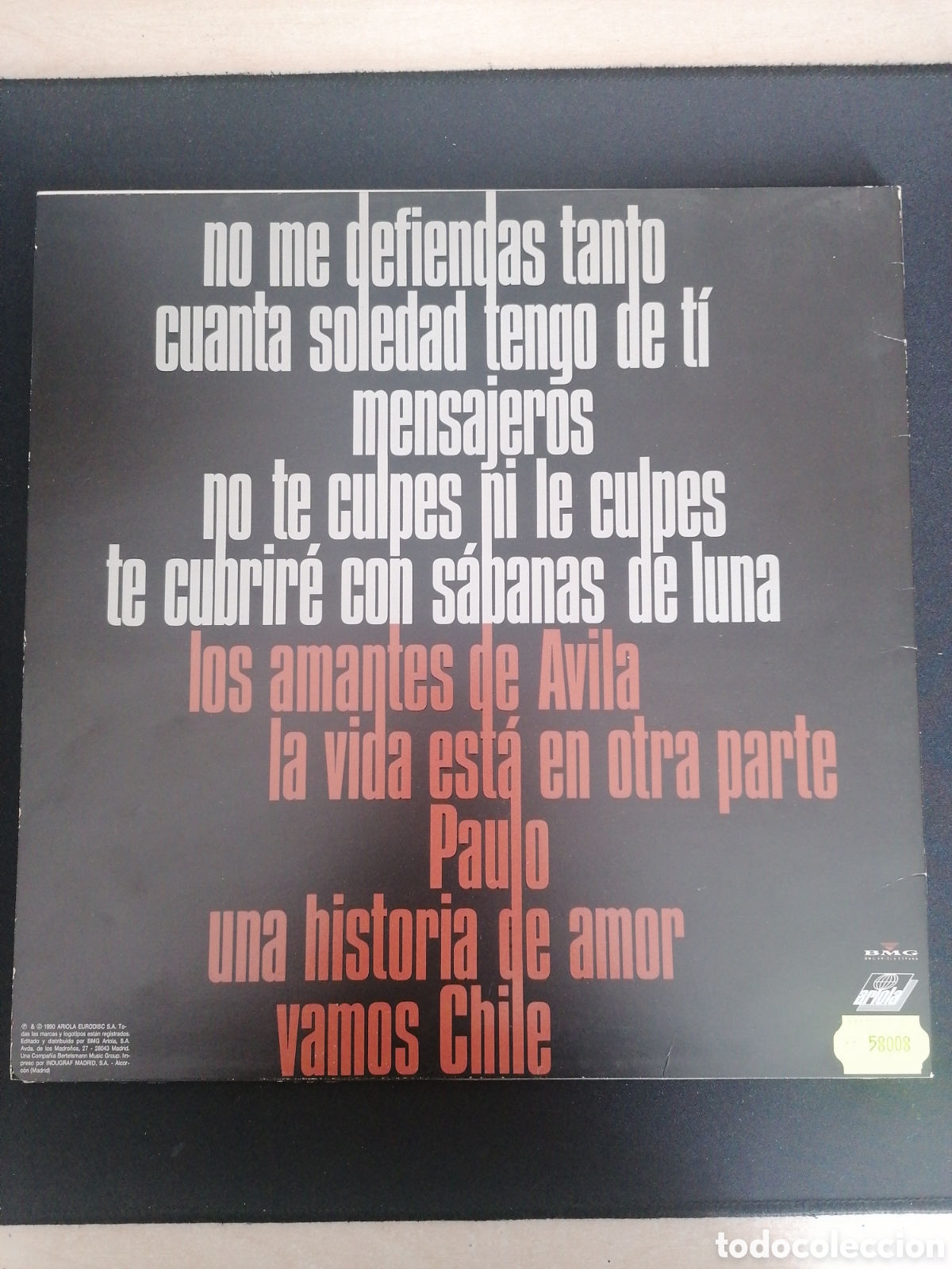 Discos de vinilo: Vinilo V&iacute;ctor Manuel - Foto 2