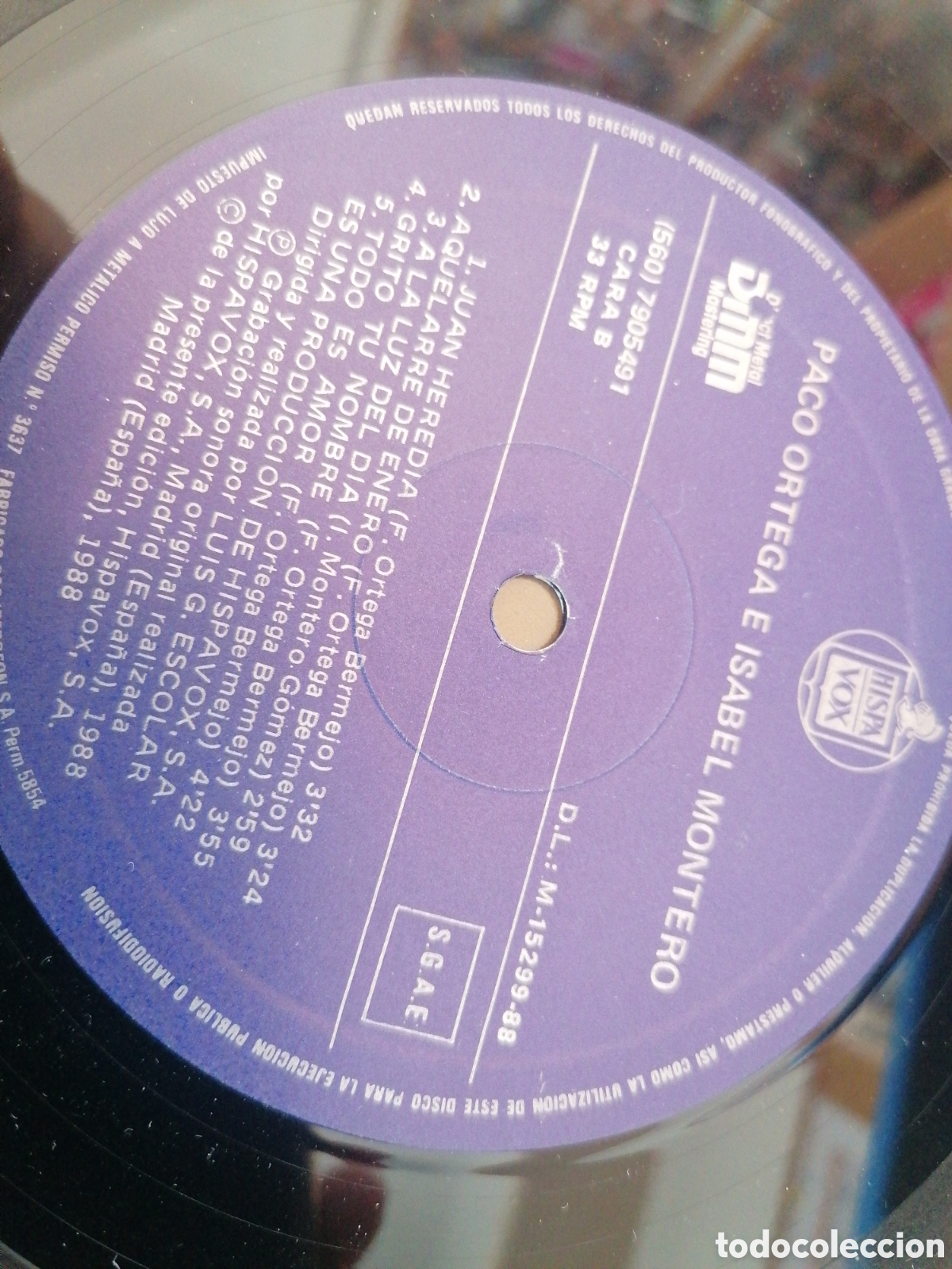 Discos de vinilo: Vinilo Paco Ortega e Isabel Montero - Foto 3