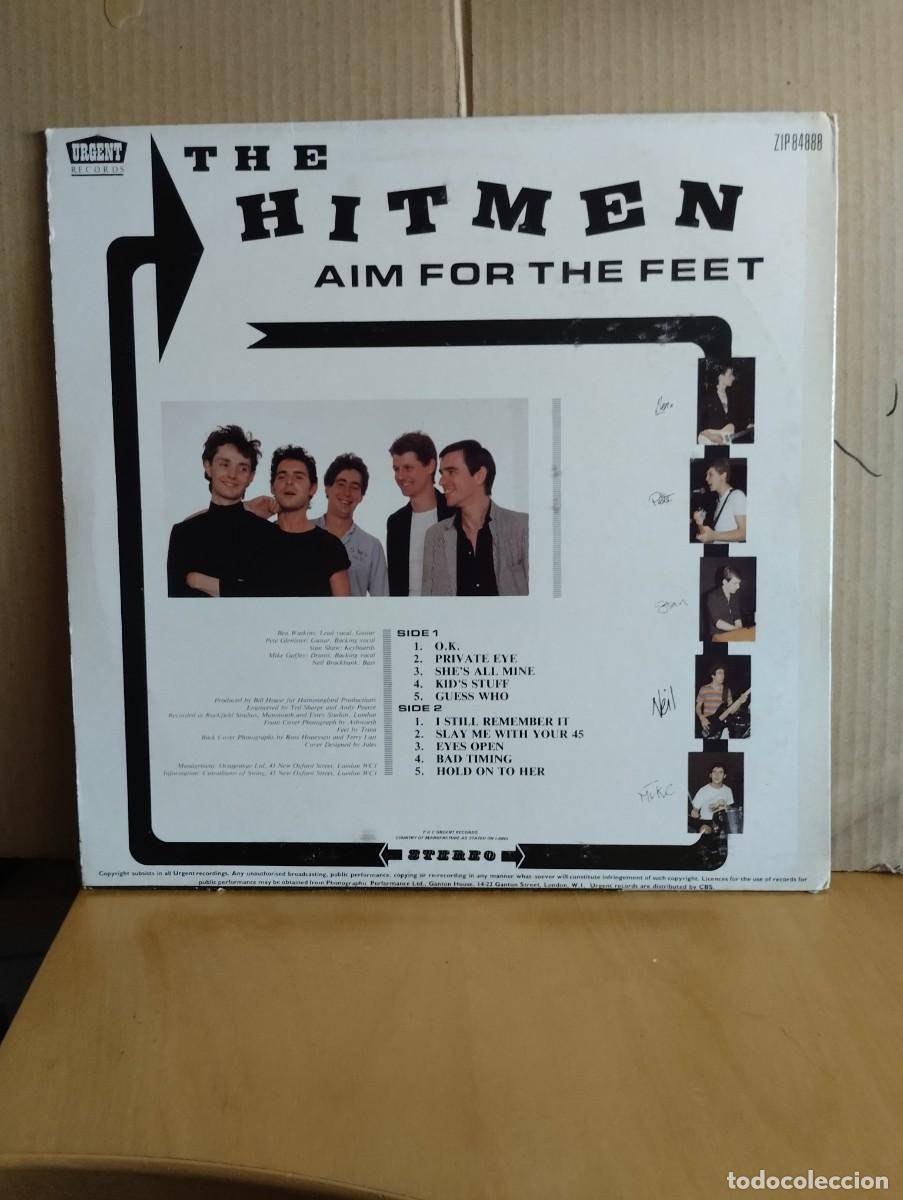 Discos de vinilo: THE HITMEN ----- AIM FOR THE FEET - Foto 2