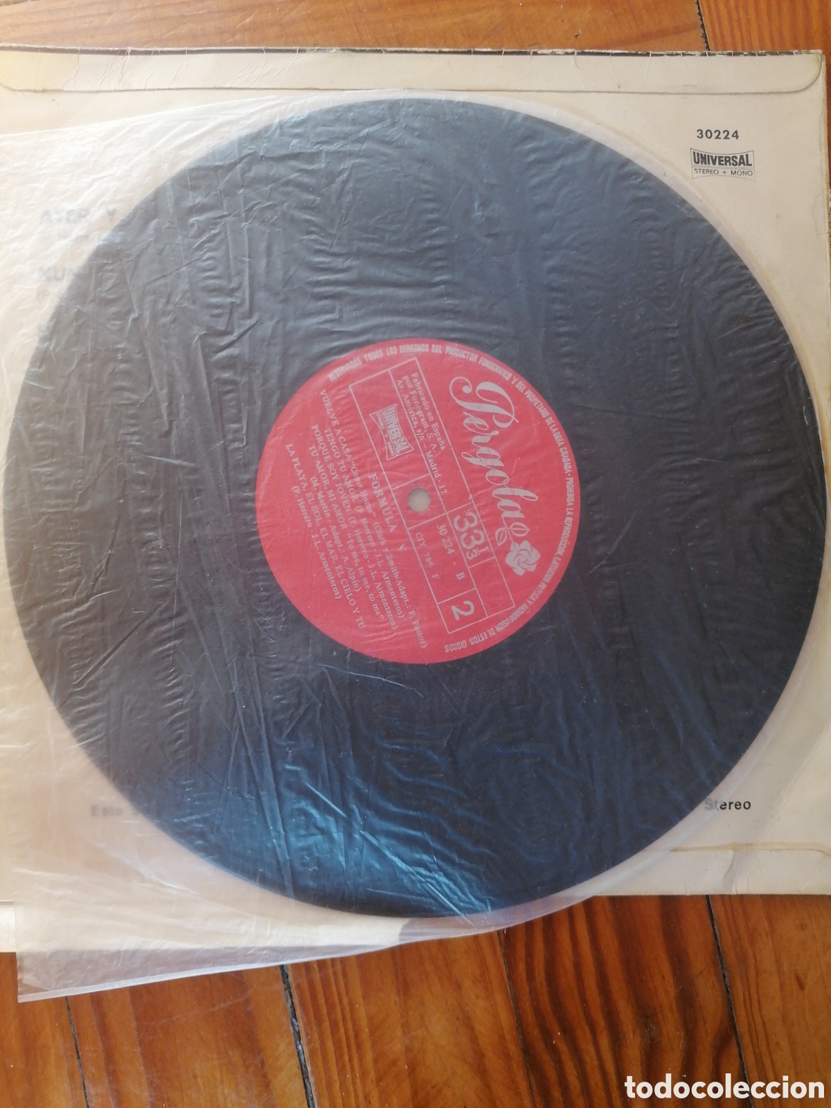 Discos de vinilo: Vinilo f&oacute;rmula V, Pergolas - Foto 3