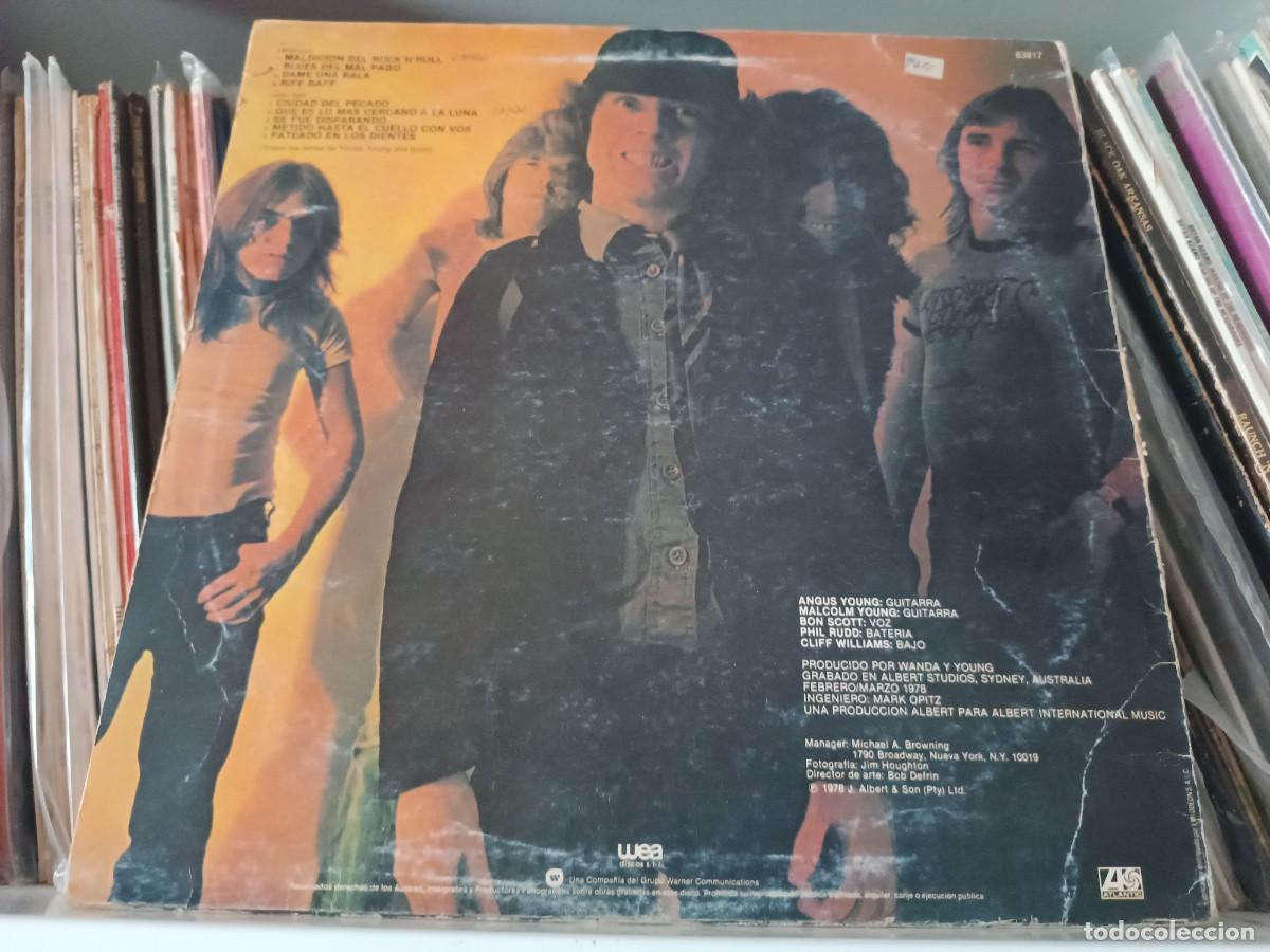 Discos de vinilo: AC/DC &lrm;&ndash; Powerage - lp Argentina - Foto 2