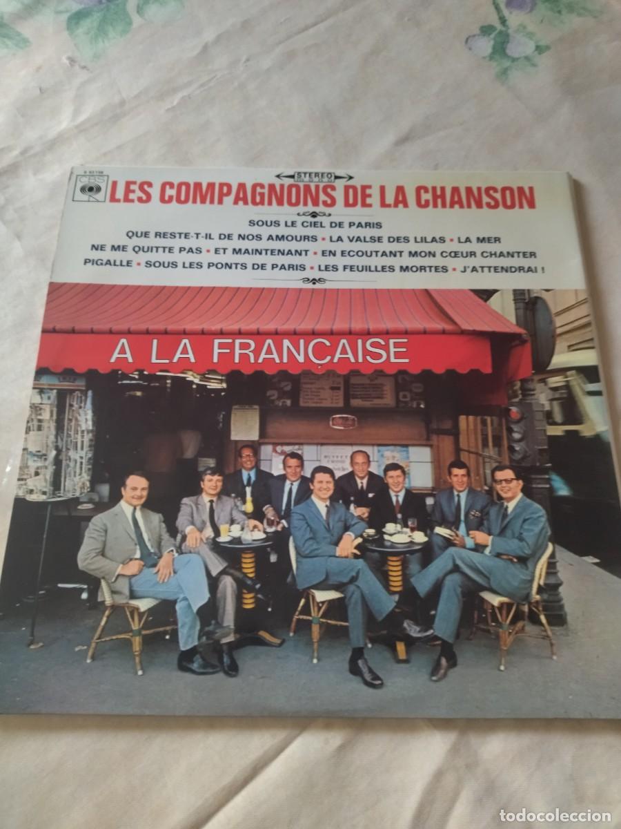Discos de vinilo: Les Compagnons De La Chanson &ndash; &Agrave; La Fran&ccedil;aise, 1967 - Foto 3