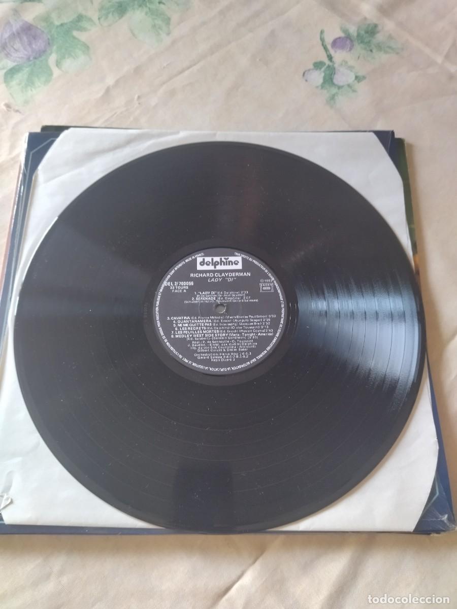 Discos de vinilo: RICHARD CLAYDERMAN LADY DI - Foto 3