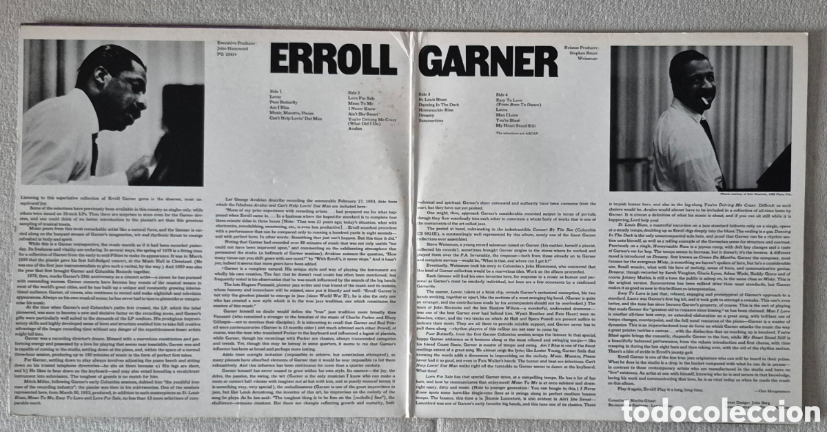 Discos de vinilo: LPX2 DOS DISCOS - ERROLL GARNER - PLAY IT AGAIN, ERROLL! - Foto 2