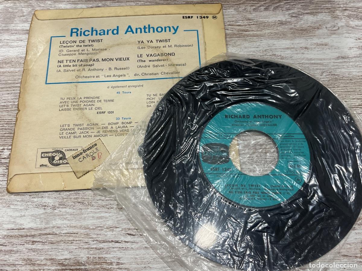Discos de vinilo: La le&ccedil;on de Twist | Richard Anthony | Disco Vinilo Musica - Foto 2