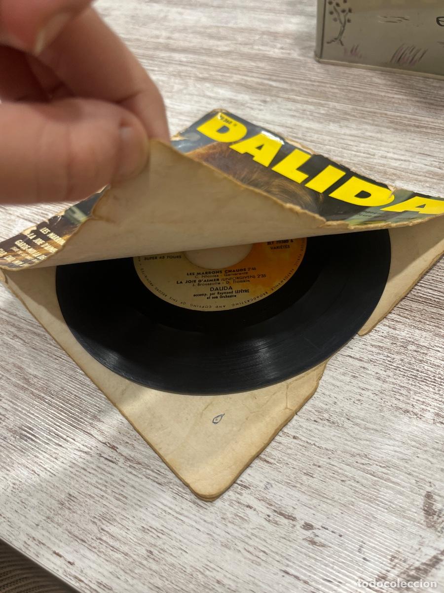 Discos de vinilo: Les Marrons Chauds | Dalida | Disco Vinilo Musica - Foto 3