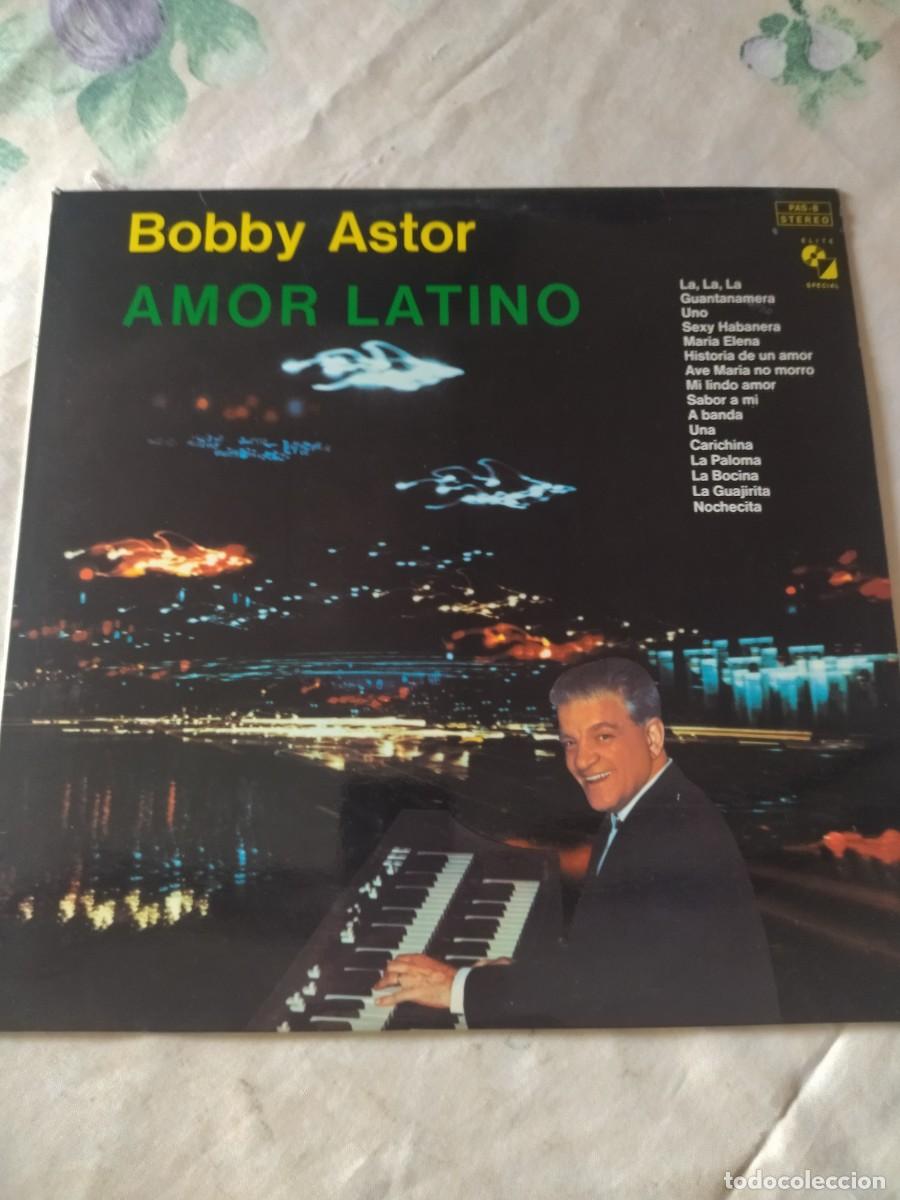 Discos de vinilo: BOBBY ASTOR: amor latino - Foto 1