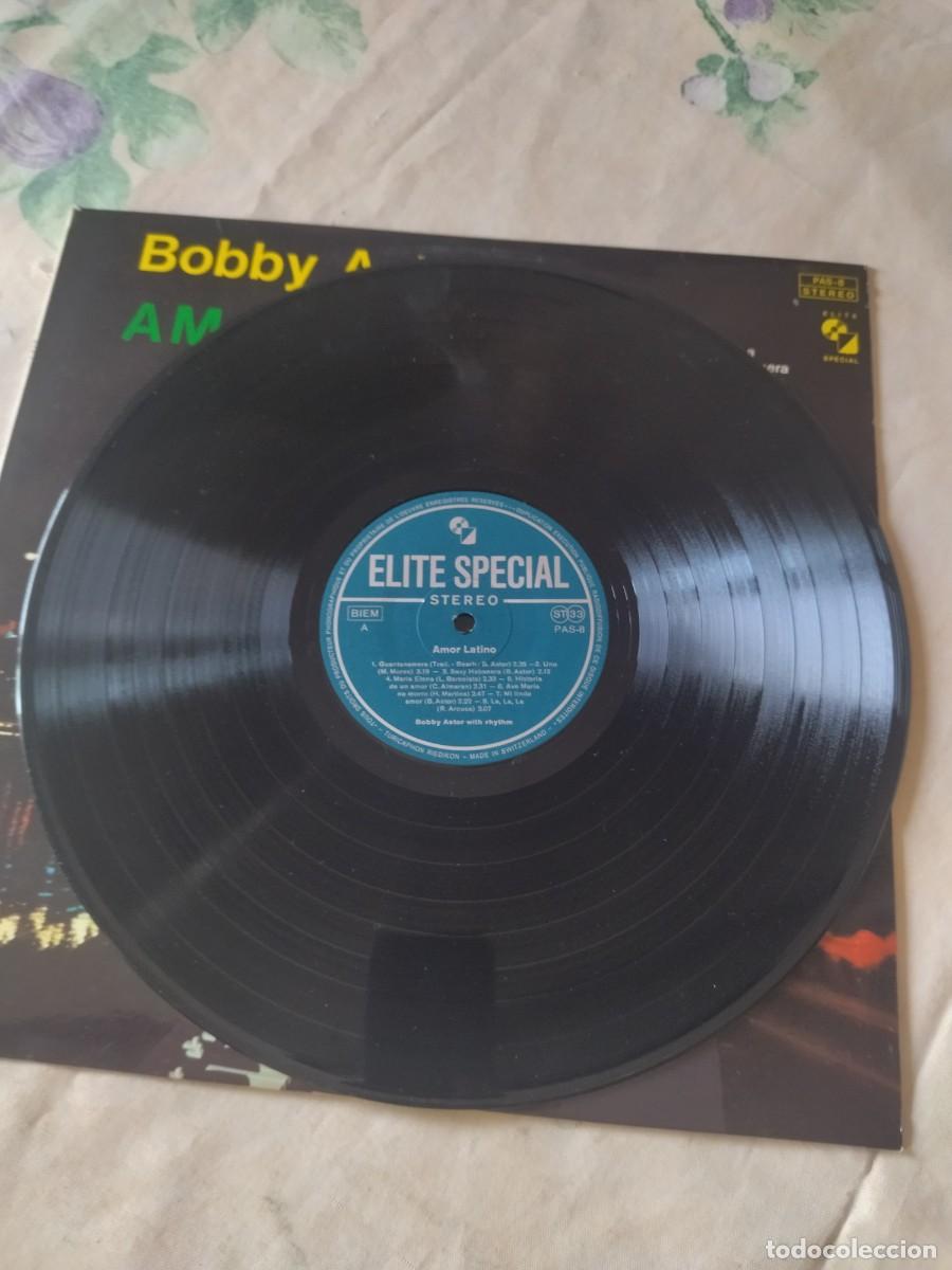 Discos de vinilo: BOBBY ASTOR: amor latino - Foto 4