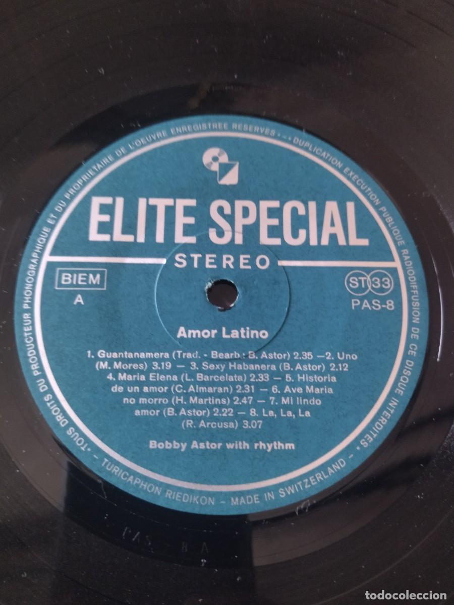 Discos de vinilo: BOBBY ASTOR: amor latino - Foto 5